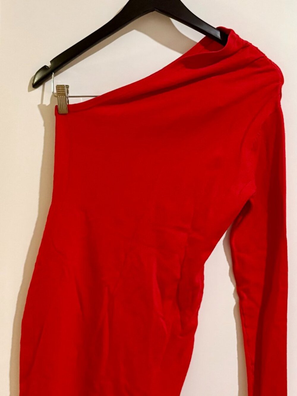 Victoria’s Secret Red One Shoulder Sweaterdress